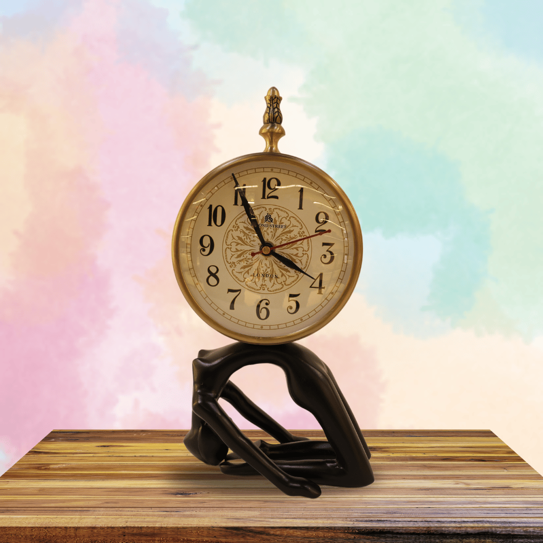 Decorative Table Top black Clock