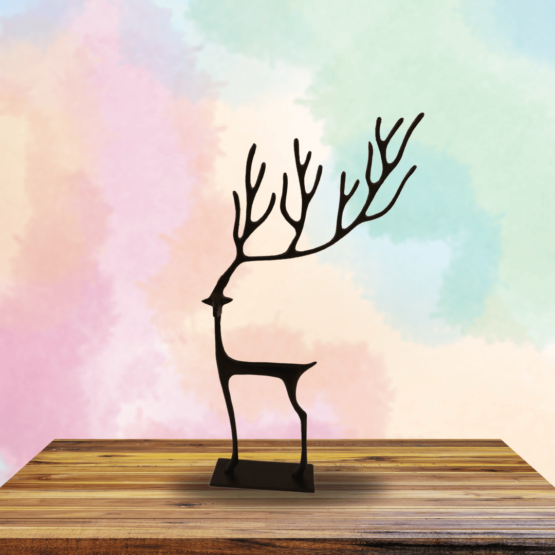 Deer Barasingha Made Of Aluminium