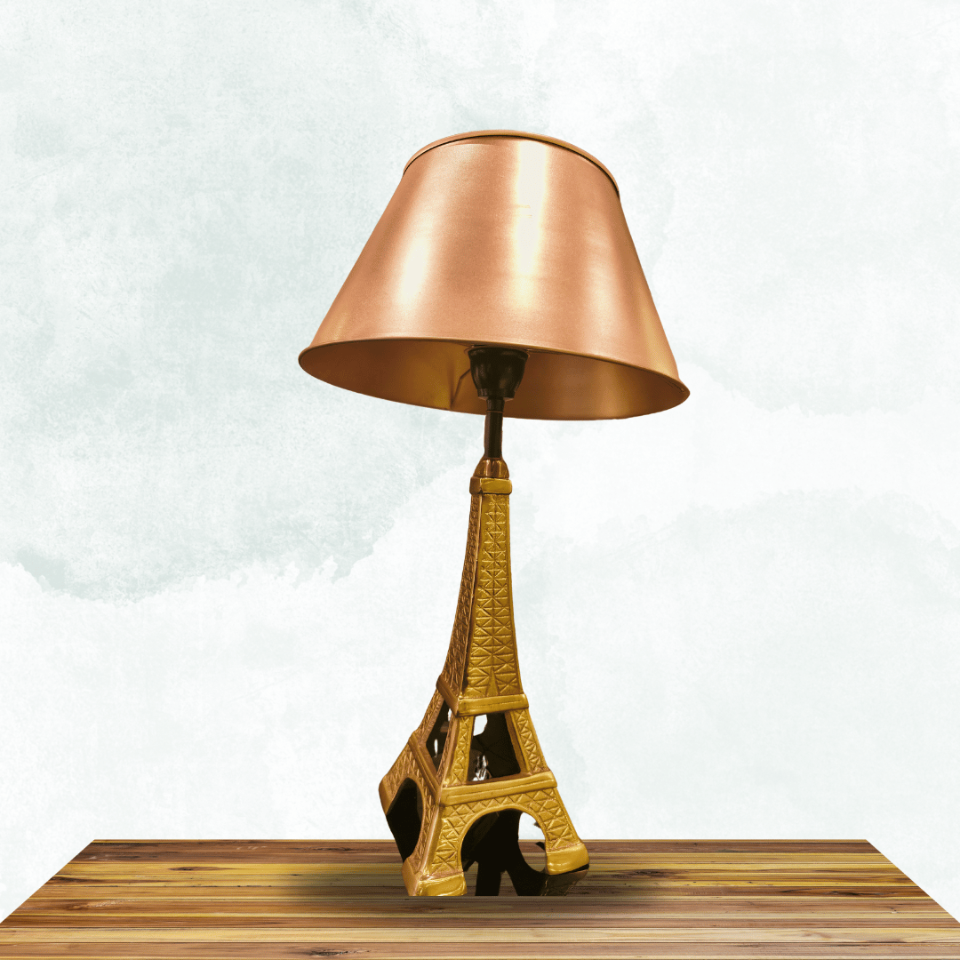 Golden eiffel tower Table lamp