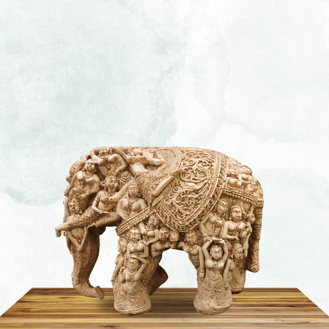 Modern Artistic Elephant Sculpture