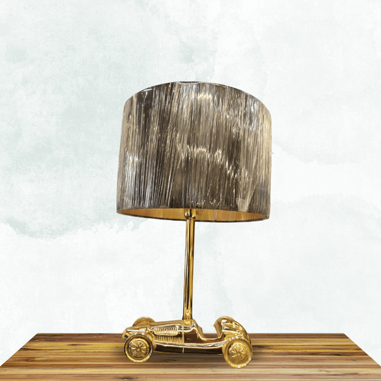 Golden Car Table Lamp