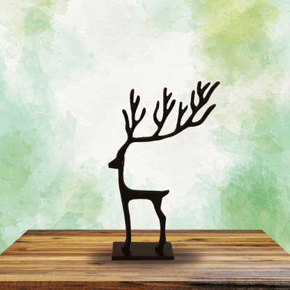 Deer Barasingha Made Of Aluminium