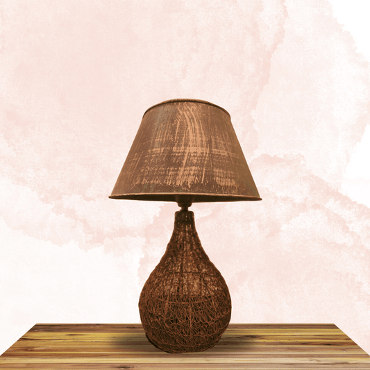 Golden Mesh Bird nest Table lamp