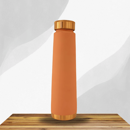 Cream Color Copper Bottle