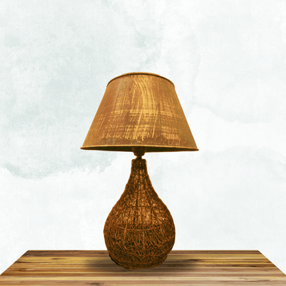 Golden Mesh Bird nest Table lamp