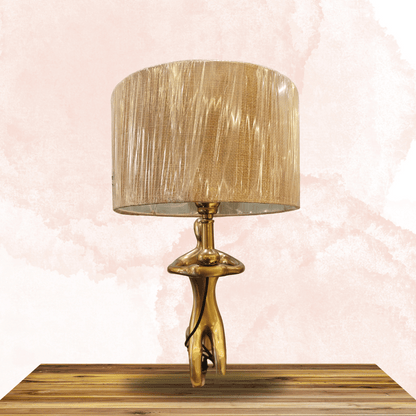 Golden Statue Table Lamp