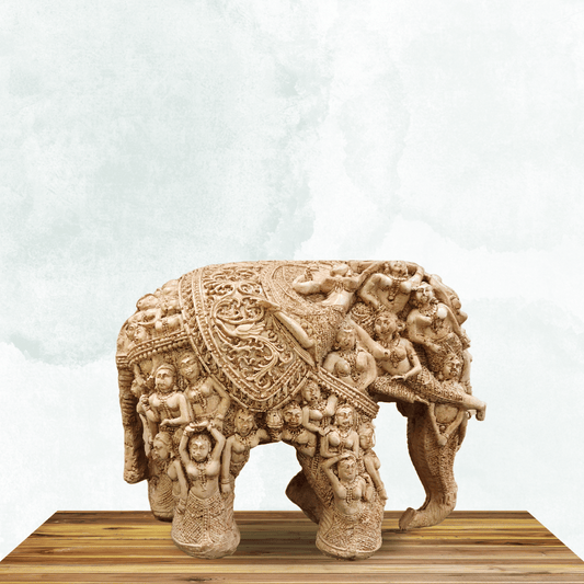 Modern Artistic Elephant Sculpture