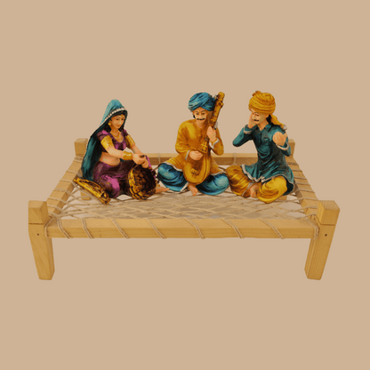 Rajasthani Musical  Statue for Home Decorative Showpiece