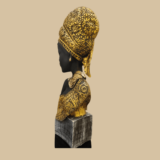 African Tribual Women Statue Home Decor