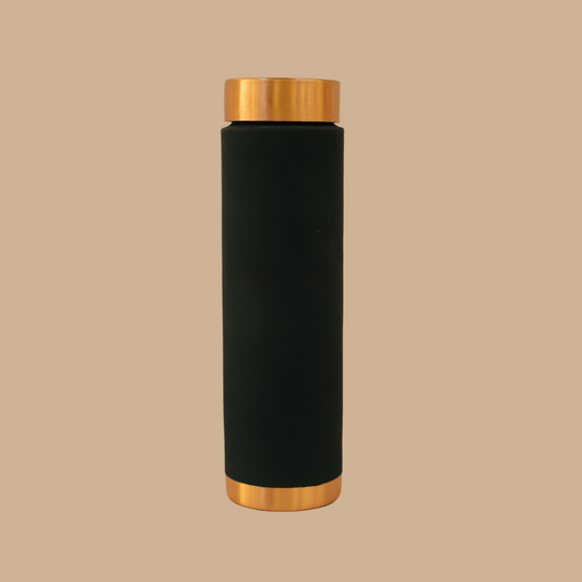 Black Color Copper Bottle